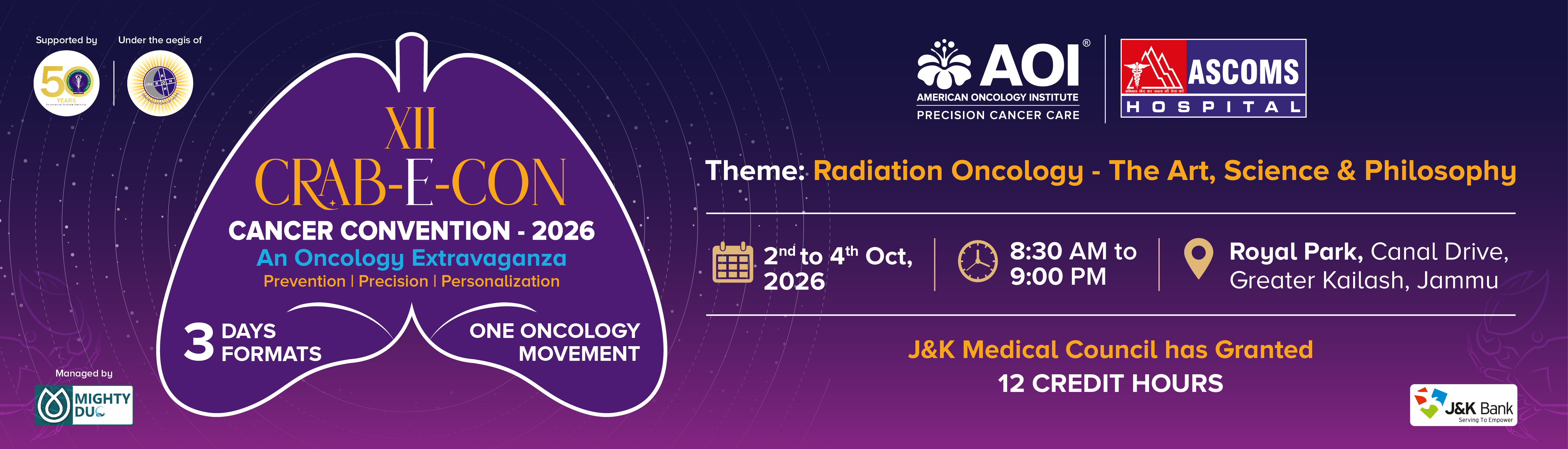 AOI Jammu Oncology Conclave 2026